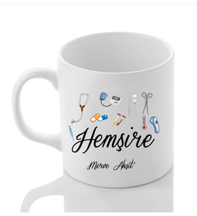 Hemşire Beyaz Kupa