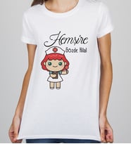 Kişiye Özel Hemşire Tişörtü