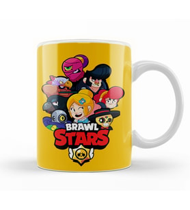 Brawl  Stars  Yıldızları  Kupa Bardak Porselen
