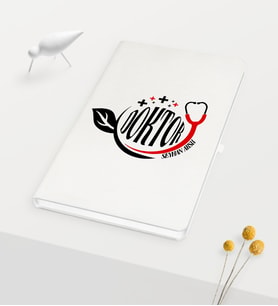 BK Gift Kişiye Özel Doktor Temalı Beyaz Defter - 10