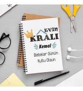 Evin Kralı Defteri Kişiye Özel
