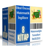 Okul Öncesi Matematik – İngilizce Kitap Seti (8 Kitap)