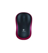 Logitech M185, Nano Kablosuz, USB, Mouse Kırmızı, 910-002237