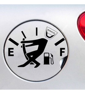 Dacia Yakıt Deposu Kapağı Oto Araba Sticker Çıkartma