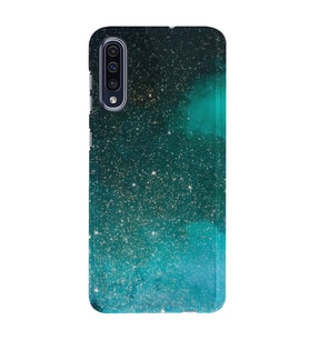 Kılıfland Samsung Galaxy A70 Kılıf Silikon Resimli Kapak Green Sky Stok 1080