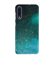 Kılıfland Samsung Galaxy A70 Kılıf Silikon Resimli Kapak Green Sky Stok 1080