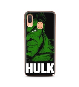 Hulk Tasarım Süper Şeffaf Silikon Telefon Kılıfı Samsung A40