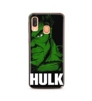 Hulk Tasarım Süper Şeffaf Silikon Telefon Kılıfı Samsung A40