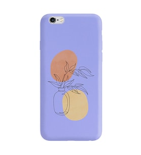 Lila Lansman Telefon Kılıfı Iphone 6