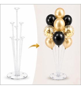 Balon Standı, 7 Çubuklu - 70 cm (Balonlar Hariç)