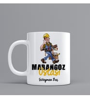 Marangoz Temalı Hediye Kupa Bardak Kişiye Özel Hediye SZ69