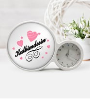 BK Gift Kişiye Özel Sevgililer Günü Saatli Sihirli Led Ayna Çerçeve  17