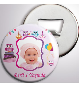 Doğum Günü Açacaklı Magnet Baykuş Partisi Konsept