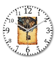 Dark Souls Tribute Duvar Saati Bombeli Gercek Cam