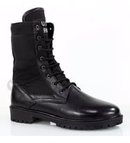 Us Army Leather Black Bot / Postal - Kış Sezonu Erkek Postal Askeri Spor Bot (Siyah)