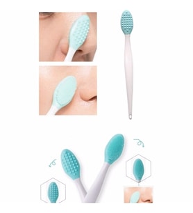Pazariz Burun Siyah Nokta Temizleyici Dudak Peeling Fırçası 1 Adet