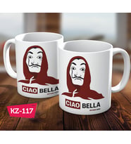 Kişiye Özel İsimli La Casa De Papel Hediye Kupa Bardak