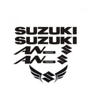 Suzuki An 125 Sticker Yapıştırma