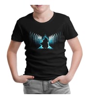 Bleach - Byakuya Kuchiki Siyah Çocuk Tshirt