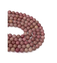 6 MM Rodonit Dizi Doğaltaş - DZ206 (Karışık)