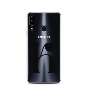 Samsung A20s Harf Tasarımlı Telefon Kılıfı K-Harfi 
