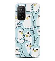 Kılıfland Xiaomi Mi 10T Kılıf Silikon Resimli Kapak Penguin Pattern Stok 966