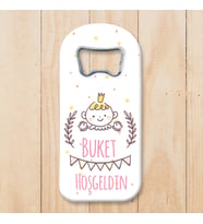 Sevimli Bebek Temalı Uzun (dik ) Açacak Magnet