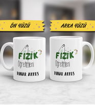 Fizik Öğretmeni Kupa Bardak