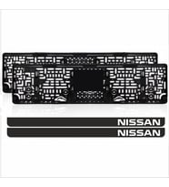 Nissan Takmatik Pleksi Plakalık (2 Adet)