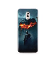 Batman Tasarım Süper Şeffaf Silikon Telefon Kılıfı Samsung C8 