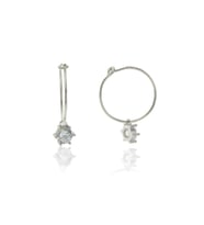 Söğütlü Silver Zirkon Taşlı Küpe