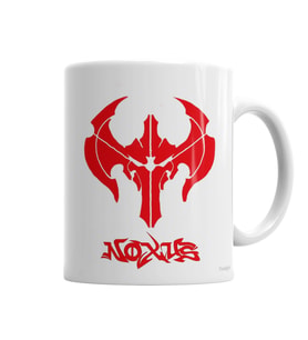 League Of Legends  Noxus Symbol Logo Kupa Bardak Porselen