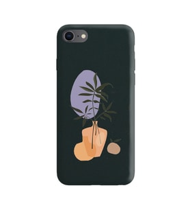 Siyah Lansman Telefon Kılıfı Iphone 8