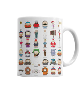 South Park Kenny Cartman Broflovski Kupa Bardak Porselen