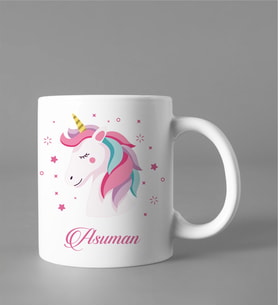 Kişiye Özel Unicorn Kupası