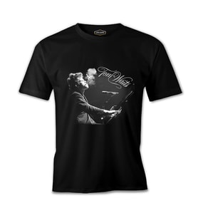 Tom Waits - Phone Call Siyah Erkek Tshirt