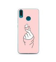 Nutella Tasarım Süper Şeffaf Silikon Telefon Kılıfı Huawei Y9 2019