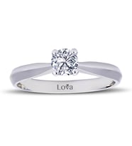 Lova G Renk 0,30 Karat Pırlanta Tektaş Yüzük - 1020106