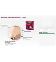 Depend Emici Külot Hasta Bezi Avantaj Pk Büyük Kadın (16 Adet)
