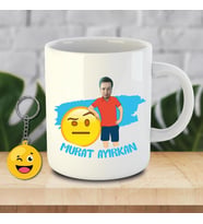 Dünya Emoji Günü Resimli Kupa Bardak - 15