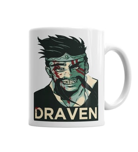 League Of Legends Draven Kupa Bardak Porselen