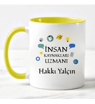 İnsan Kaynakları Uzmanı Kupa Bardağı Sarı