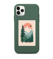 Koyu Yeşil Lansman Kılıf iPhone 11 Pro