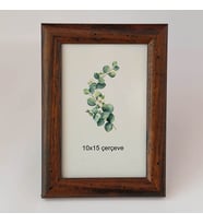 Dekoratif 10x15 Kahve Çerçeve