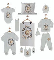 Pia Baby GL 1909 11 Parça İsme Özel Hastane Çıkışı
