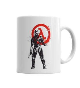 Half Life Kupa  Bardak Porselen