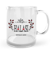 BK Gift Kişiye Özel Yılın En İyi Halası Cam Kupa Bardak