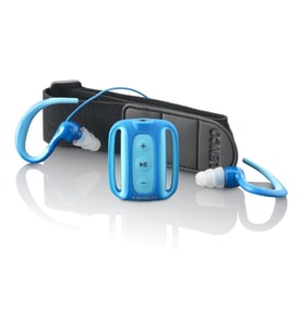 Lenco Xemio-1000 Suya Dayanıklı Waterproof Mp3 Çalar Mp3 Player Deniz Gözlüğüyle