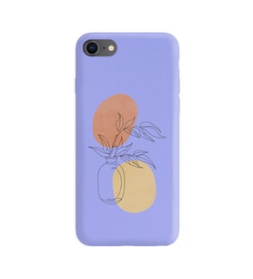 Lila Lansman Telefon Kılıfı Iphone 8