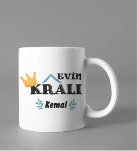 Evin Kralı Kupası Kişiye Özel